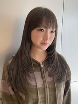 リノア 鵠沼海岸(LINOA) 韓国風ロングレイヤーカット!