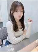 韓国顔周り/ハイレイヤーカット/ワンホンレイヤー/大宮