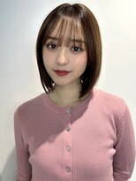 トリッカ 銀座(tricca)&nbsp;ショートボブ/前髪/ボブ/ベージュカラー/トリートメント