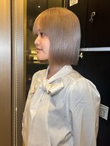 インク サカエ(inq sakae)&nbsp;ケアブリーチ2回/トリプルカラー/ハイトーンアッシュ
