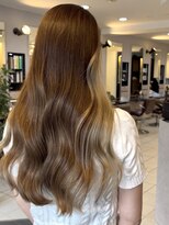 ヘアーアンドカラー ルジャルダン 葛西店(le jardin)&nbsp;フェイスフレーミングとインナーカラーが美しいロングヘア！