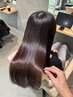 【アイロン要らずの髪へ】髪質改善ストレート(縮毛矯正)+艶トリートメント