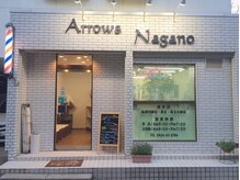 アローズナガノ (Arrows Nagano)の雰囲気（店頭にサインポールが回ってますが、ユニセックスサロンです♪）