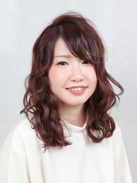 ボンズ ヘアー 港店(Bonds Hair) BONDS キャプテン☆ゆるピュアガーリーミディスタイル☆