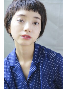 ガーランド (Garland) [Garland/表参道]☆キリッパ前髪☆ベリーショート☆　ノームコア