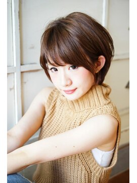 ザ シー 海老名(The C) 大人かわいい簡単スタイリングショート「ザシーバイアフロート」