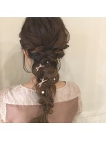 キャンバス バイ ネオリーブ 横浜西口(Canvas by neo.)&nbsp;ゆるふわ 編みおろし ロング ミディアム可