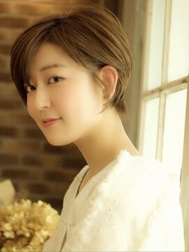 ベック ヘアサロン(BEKKU hair salon) 後頭部ボリュームパーマでスタイリングが簡単！大人ショート