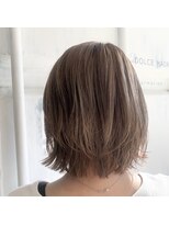 ドルチェヘアー 今里店(DOLCE hair) レイヤーボブ☆☆spring beige