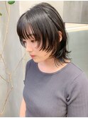 ウルフ、ボブウルフ、ブルーブラック、アイナジエンド