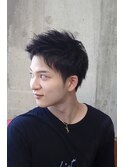 ナチュラルモヒにソフトツイストパーマをプラス