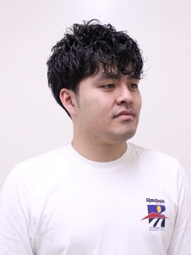 ポルテオム(PORTE HOMME) 【ポルテオム】刈り上げ無造作パーマ