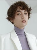 シアベージュ×エッジパーマ