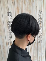 ルシード スタイル オルガ(LUCID STYLE Orga) 10代　20代　韓流マッシュ　黒髪　刈り上げ