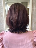 ビュートリアム 南青山(BEAUTRIUM)&nbsp;乾かしただけで形になる？くびれミディアムレイヤー20代30代40代