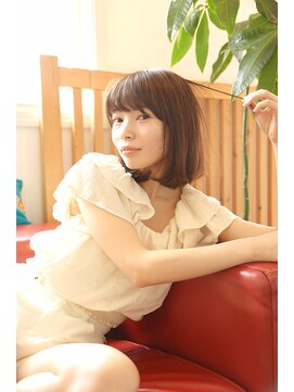 コルトバイコットン 上大岡店(COLT by cotton) ふんわりパーマ/ミディ/シナモンカラー【COLT上大岡】