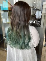 ヘアーデザイン アズール(Hair Design Azur) 【Azur】 エバーグリーン×グラデーション