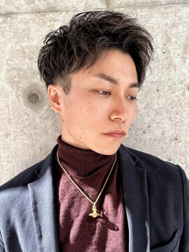 ロンド ローガン 名駅(Lond LOGAN) アップバング スパイキーショート メンズ 名駅