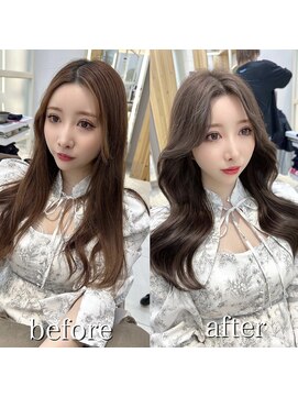 アフロートリノ(AFLOAT Leino) 20代30代40代大人かわいいくびれヘア　似合わせ顔まわりカット#