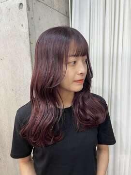 ラニヘアサロン(lani hair salon) ワインレッド