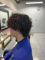 アイズ 海老名(AIZU)&nbsp;波巻きパーマ　スパイラルパーマ　メンズウルフ　ウルフパーマ