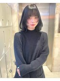 天神韓国ヘア×レイヤーカット×ブルージュ