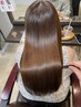 《美髪質向上》カット+髪質改善イルミナカラー　スタンダードコース　¥15000
