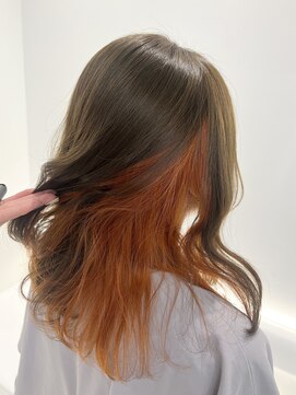 アールプラスヘアサロン(ar+ hair salon) ハニーベージュ×ヘルシーオレンジ