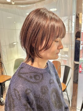 ヘアーアンドメイク ビス(HAIR&MAKE bis) 似合わせカット☆ショートウルフ☆ももこ
