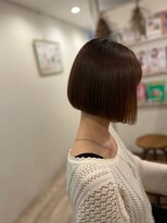 クッキー ヘアーアンドメイク(COOKIE Hair&Make)&nbsp;【COOKIE】あごライン　シンプルボブ