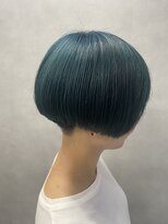 ヘアサロン ドットプラス 町田店(dot. plus)&nbsp;【山本　直幸】ダブルカラー×ディープグリーン