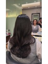 アピッシュ ギンザ(apish ginza)&nbsp;ロングパーマ/デジタルパーマロング/コテ巻きパーマ/韓国ヘア