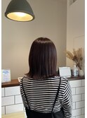 艶々ラベンダーブラウン