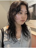 long nuance perm