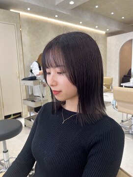 ジーナ 博多(Zina) 顔まわりカット/前髪カット/艶髪/髪質改善