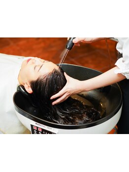 【常盤台駅直結】美髪へ導くπウォーターSPA！スカルプケアで頭皮を健やかに&リフトUP効果も期待◎