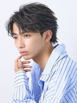 ネクストメンズ 表参道(NEXT men's) サーフカール/スパイキーショート/ブルーブラック/表参道