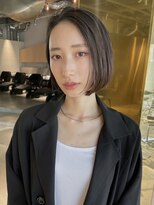 スクリーン(SCREEN)&nbsp;ミディアムヘア/暗めカラー/グランマッシュ/三宮/元町/居留地