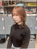 レイヤー×ハニーベージュ