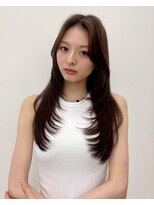 ユーフォリア 池袋東口駅前店(Euphoria) 20代30代2wayバング韓国風アッシュブラウンオルチャン