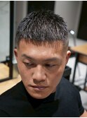 MEN'S/ベリーショート×ハイフェード/短髪/男髪
