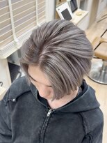 リアン(LIAN)&nbsp;ハイライトカラーミルクティーベージュケアブリーチダブルカラー