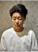 ショートセンターパート【立川/メンズ】