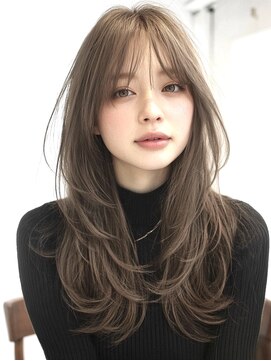 ハーツ(Heart's) ロングレイヤー×ミルクティー