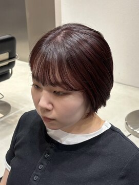 ファルベ(Farbe) 黒髪/オリーブグレー/小顔/ココアベージュ