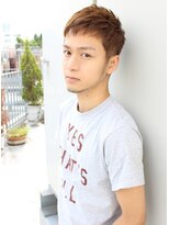 ワースホワイル(WORTH WHILE)&nbsp;外ハネボブセクションカラーペールベージュ青髪ハイトーンカラー