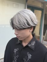 アロハナ 津店(ALOHANA)&nbsp;メンズ/特殊カラー/アンブレラカラー/ブリーチ/ホワイトシルバー