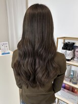 コト 福井大和田店(coto)&nbsp;福井/大和田/オリーブグレージュ/ブリーチなしダブルカラー