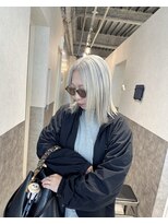 サロウィン 広島(SALOWIN)&nbsp;シルバーカラー／広島ハイトーン／広島美容師／広島ブリーチ