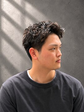 ヒロギンザ 難波店(HIRO GINZA) スパイキーショート×パーマ
